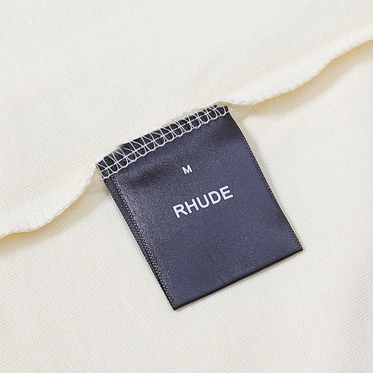 Rhude T Shirt Wheat Ear Badge Short Sleeve T-Shirt