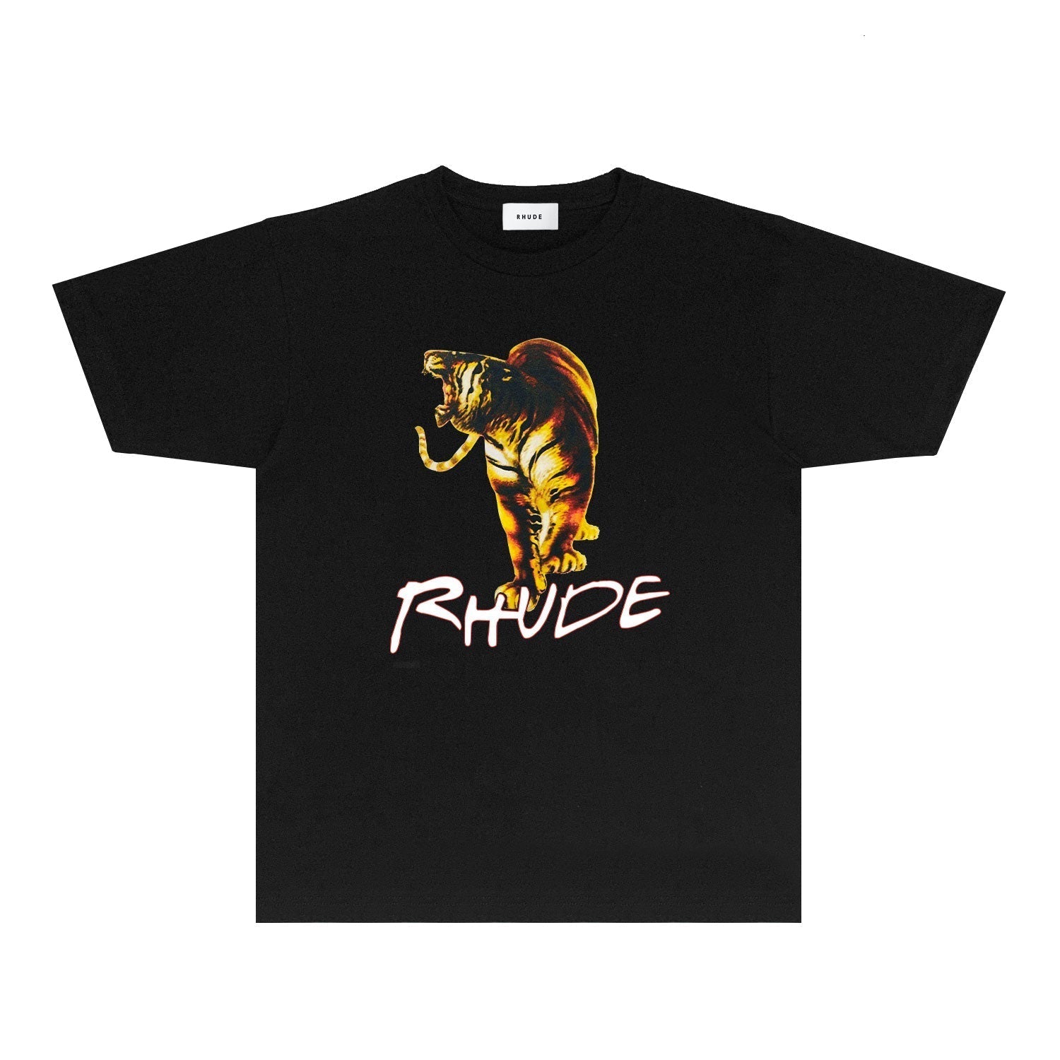 Rhude T Shirts Printed Trendy Pure Cotton