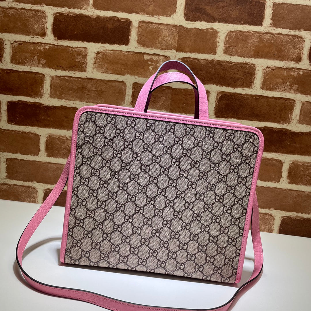 ＧＣＣＩKIDS TOTE BAG GG SUPREME CANVAS