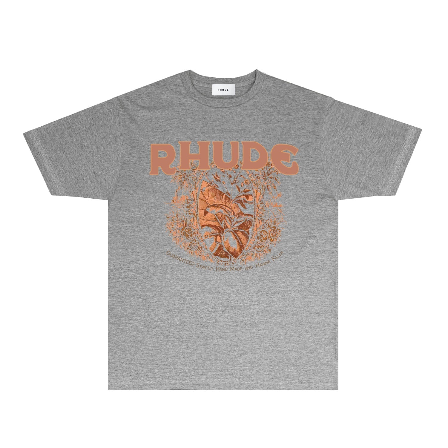Rhude T Shirts Printed Trendy Pure Cotton