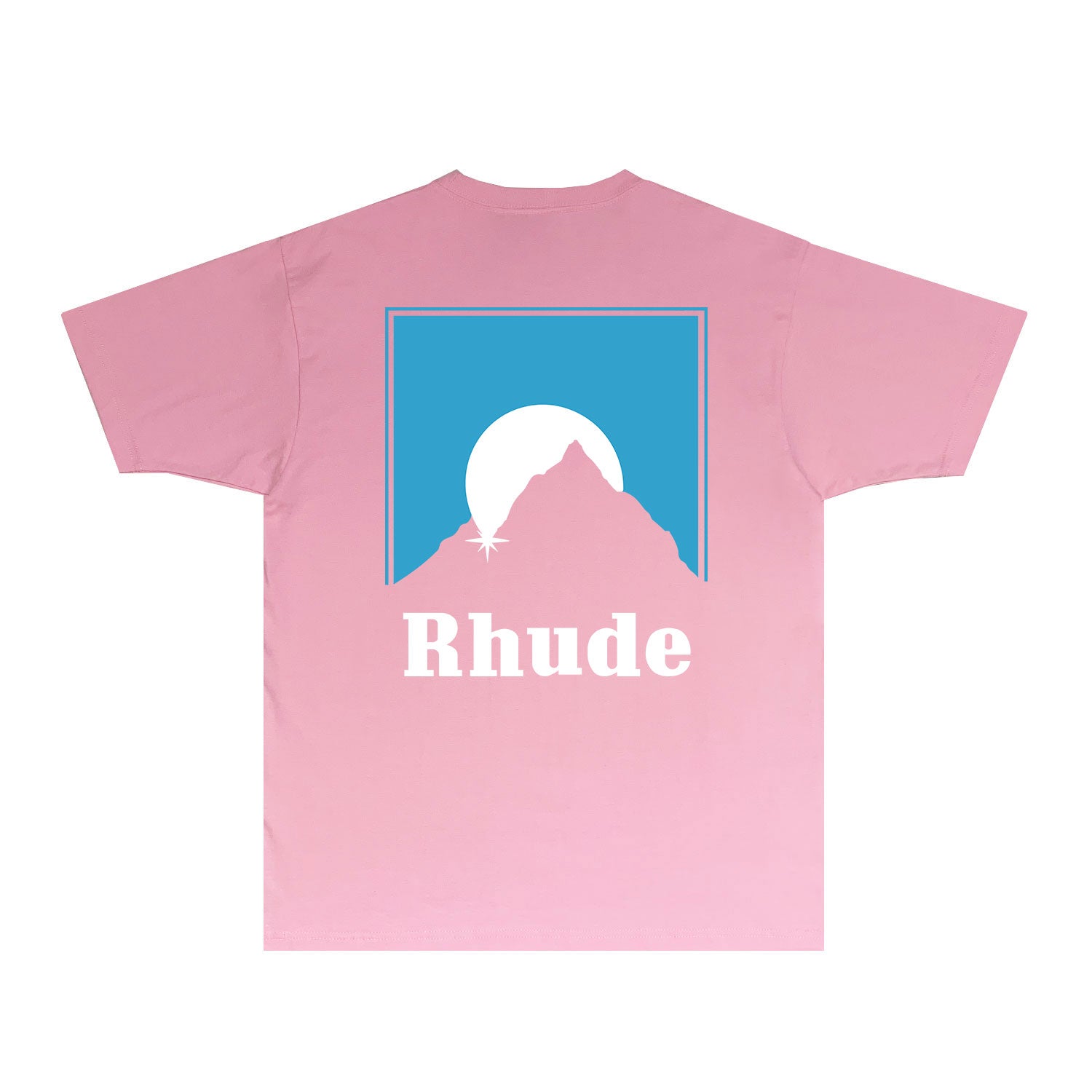 Rhude T Shirts Printed Trendy Pure Cotton