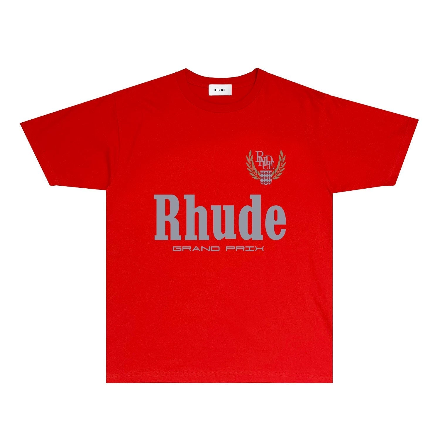Rhude T Shirts Printed Trendy Pure Cotton