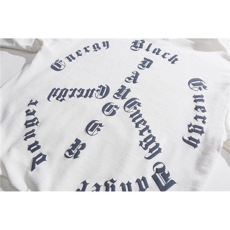 Men's Graphic Hoodies Men's Printed Hooded Sweater Top