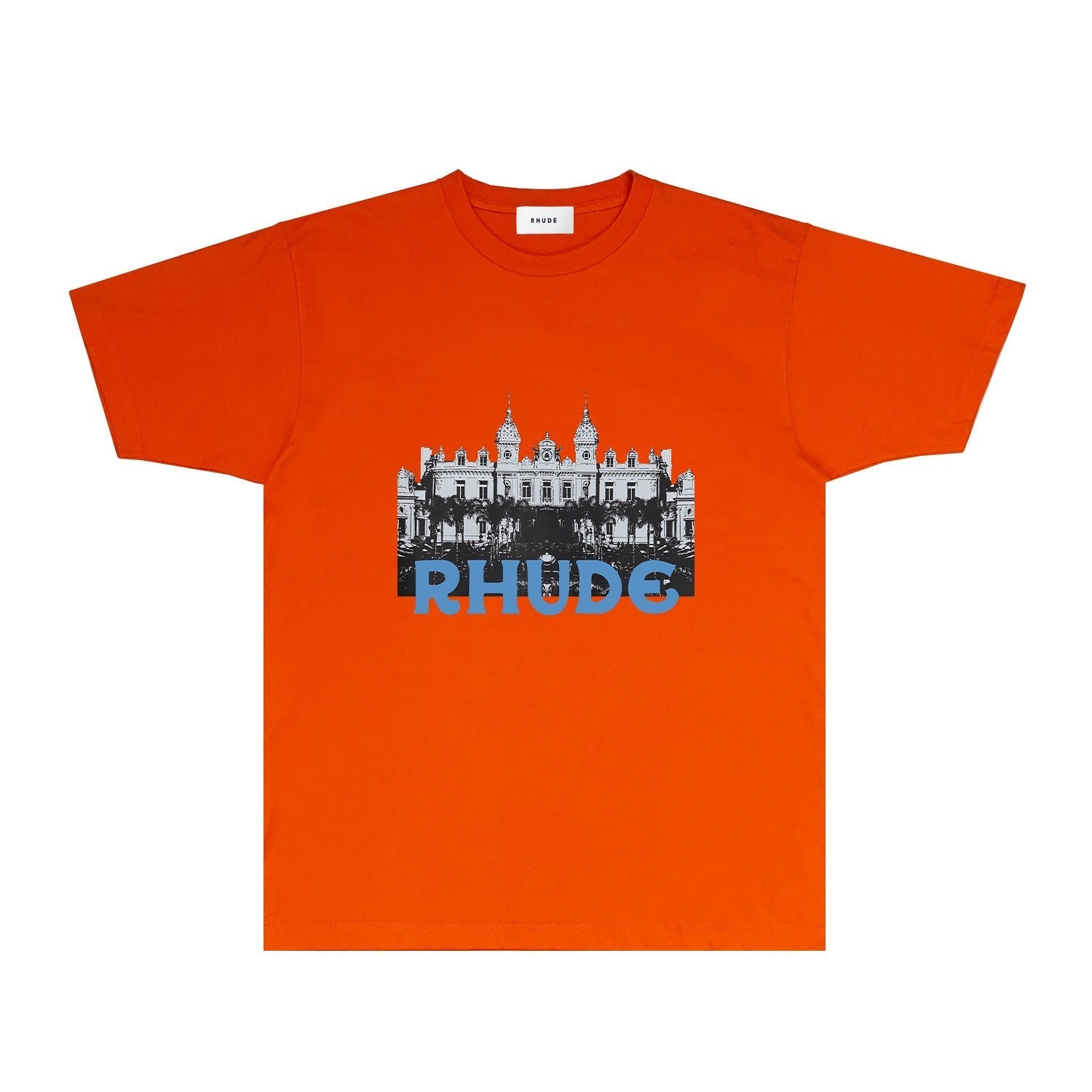 Rhude T Shirts Printed Trendy Pure Cotton