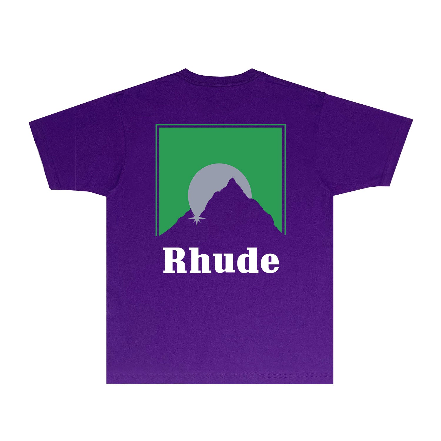 Rhude T Shirts Printed Trendy Pure Cotton