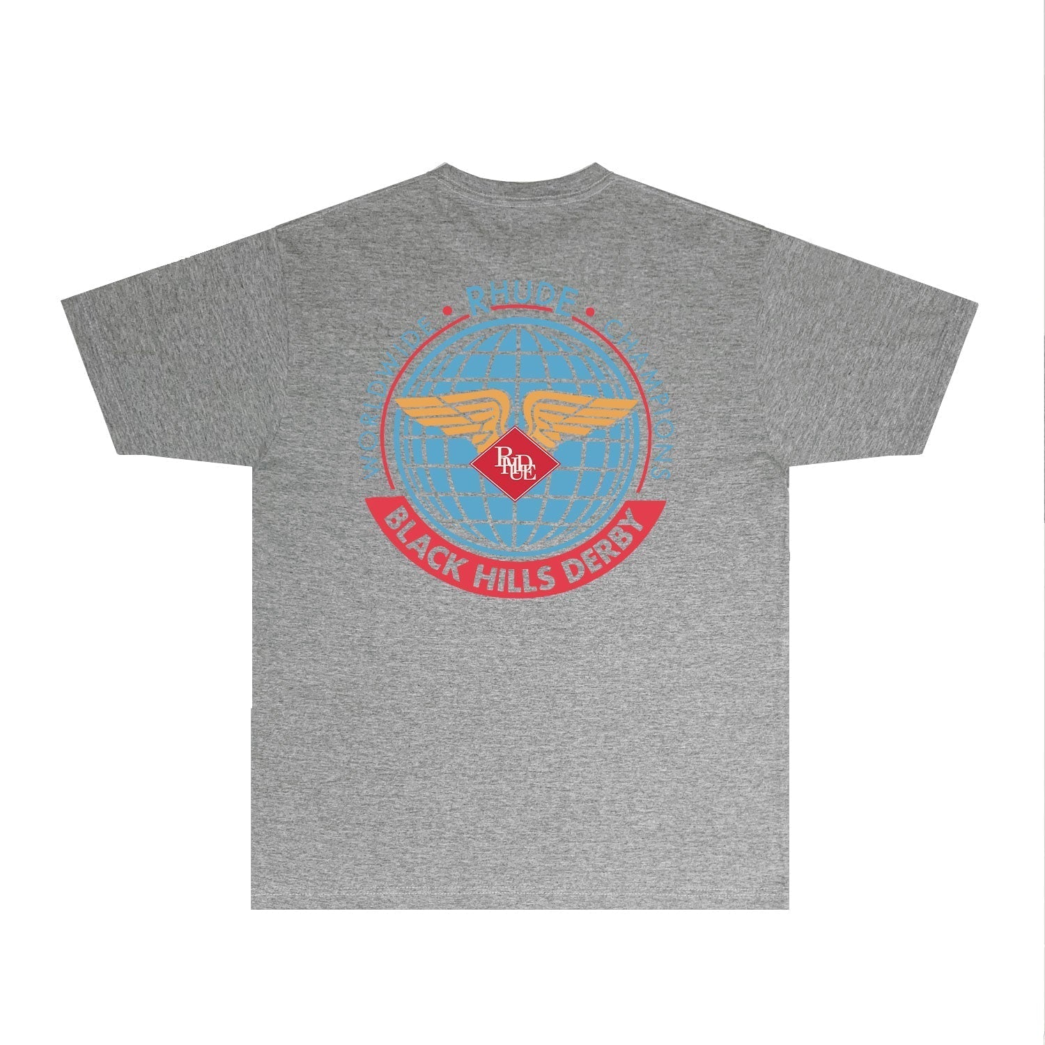 Rhude T Shirts Printed Trendy Pure Cotton