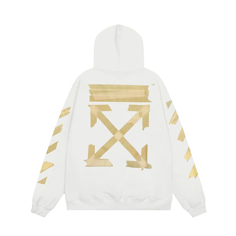 OFF WHITE Hoodie Trendy Street Style Personalized Cotton