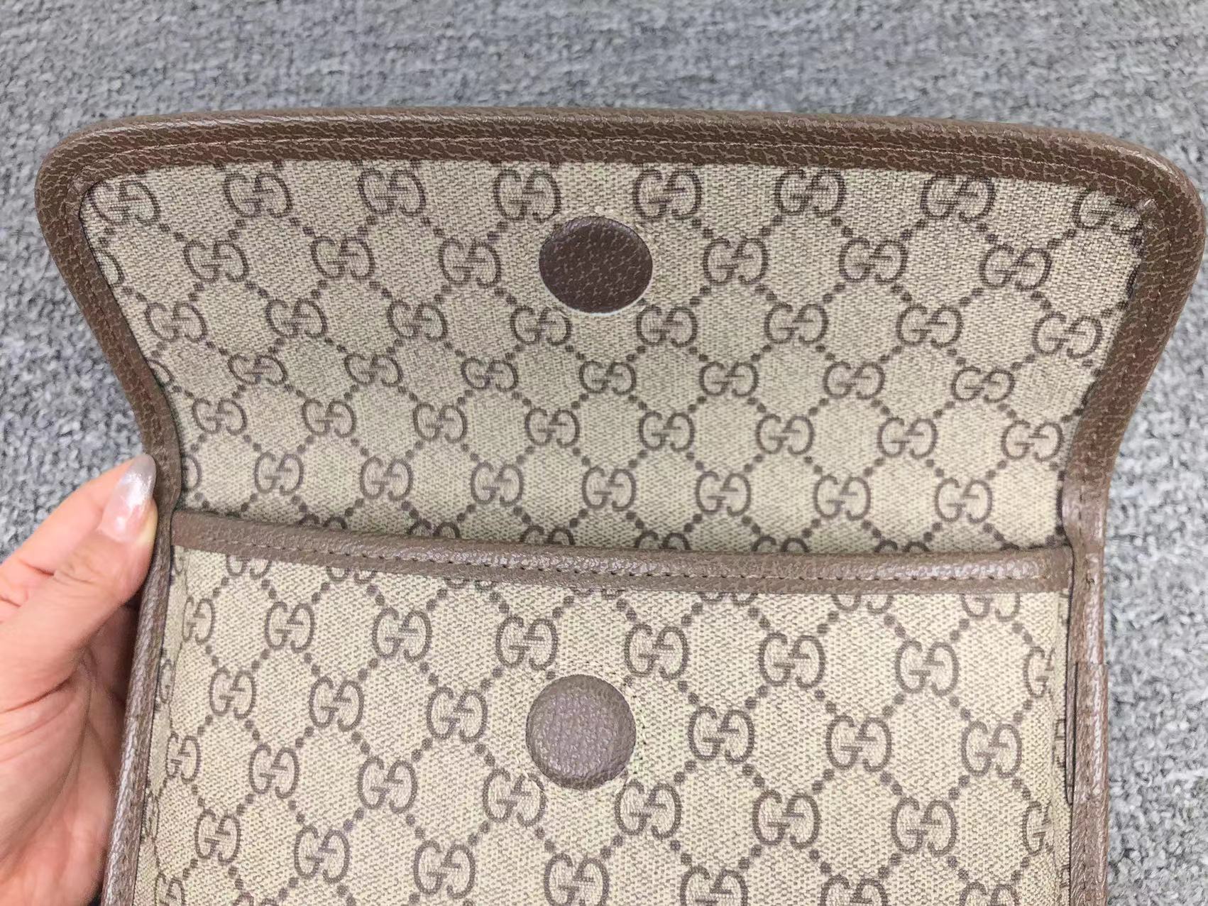 ＧＣＣＩ GG SUPREME NEO VINTAGE THREE LINES CROSS BAG