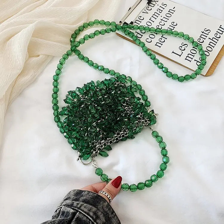 Classic Beaded Bridal Banquet Handbag
