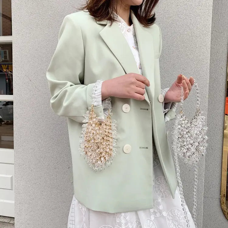 Classic Beaded Bridal Banquet Handbag