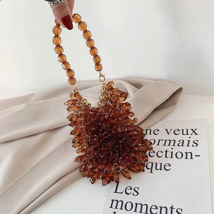Classic Beaded Bridal Banquet Handbag