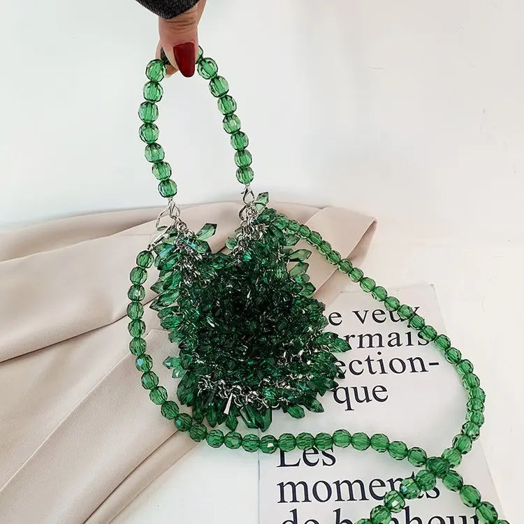 Classic Beaded Bridal Banquet Handbag