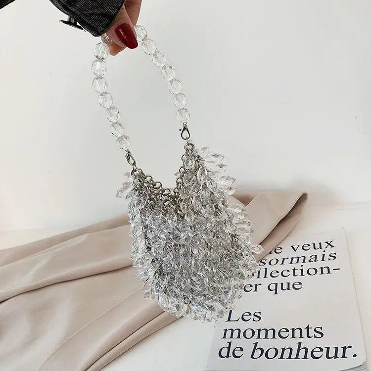 Classic Beaded Bridal Banquet Handbag