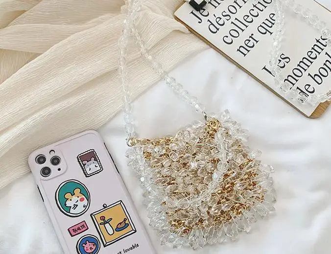 Classic Beaded Bridal Banquet Handbag