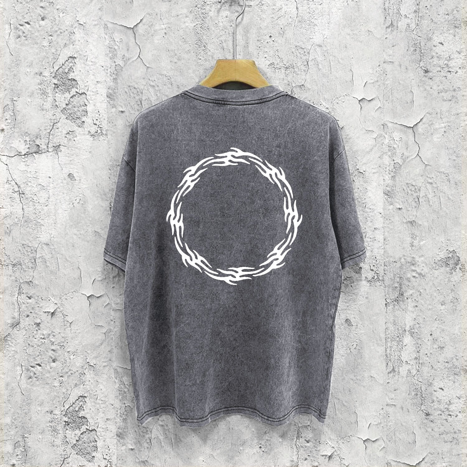 Purple Brand Distressed T Shirts Short Sleeve