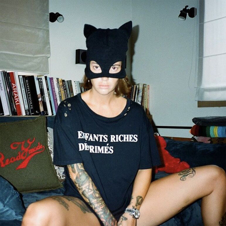 ERD T Shirts Washed Destroyed Retro Short Sleeve T-shirt Men