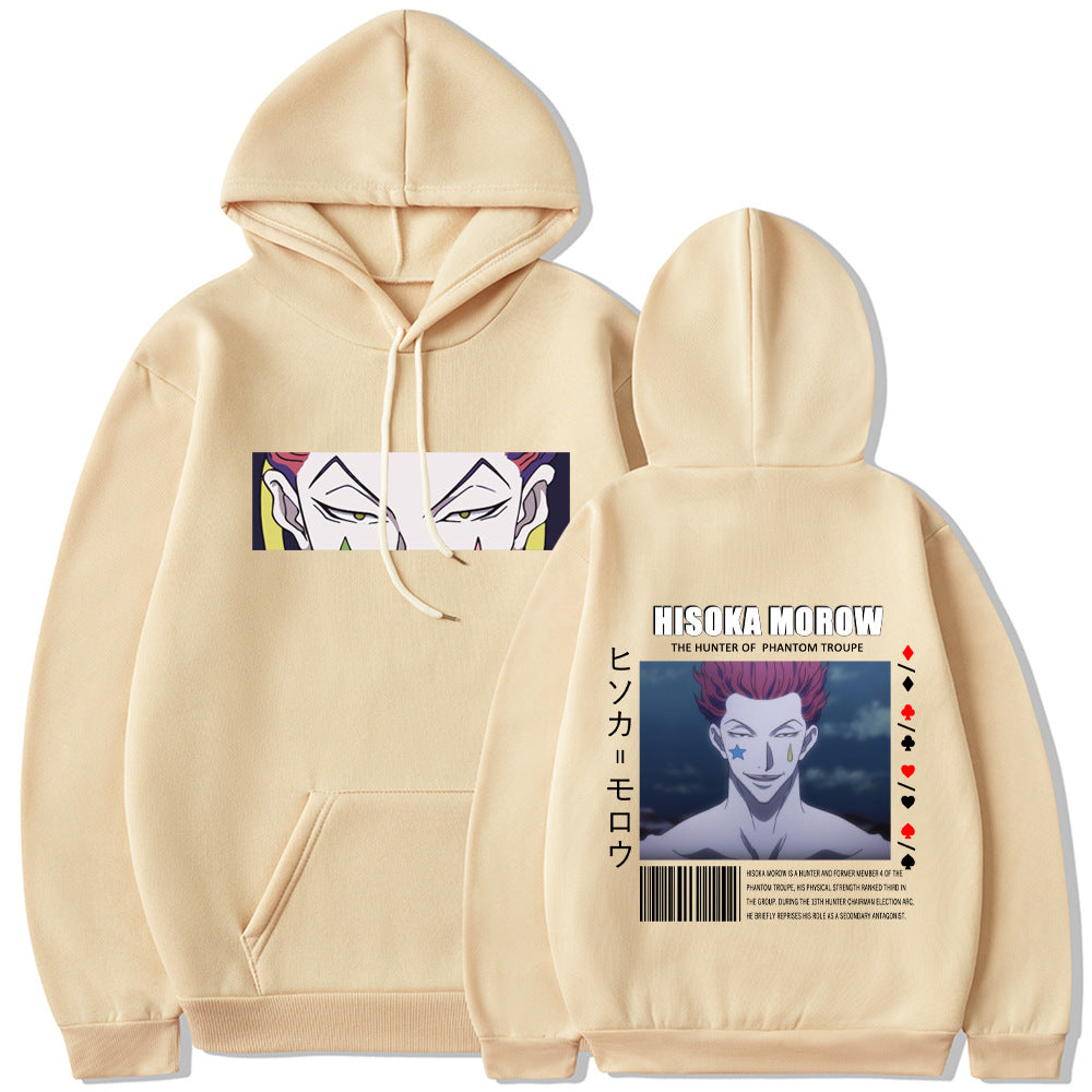 Anime Hoddies Full Time Hunter Long Sleeve Hoodie