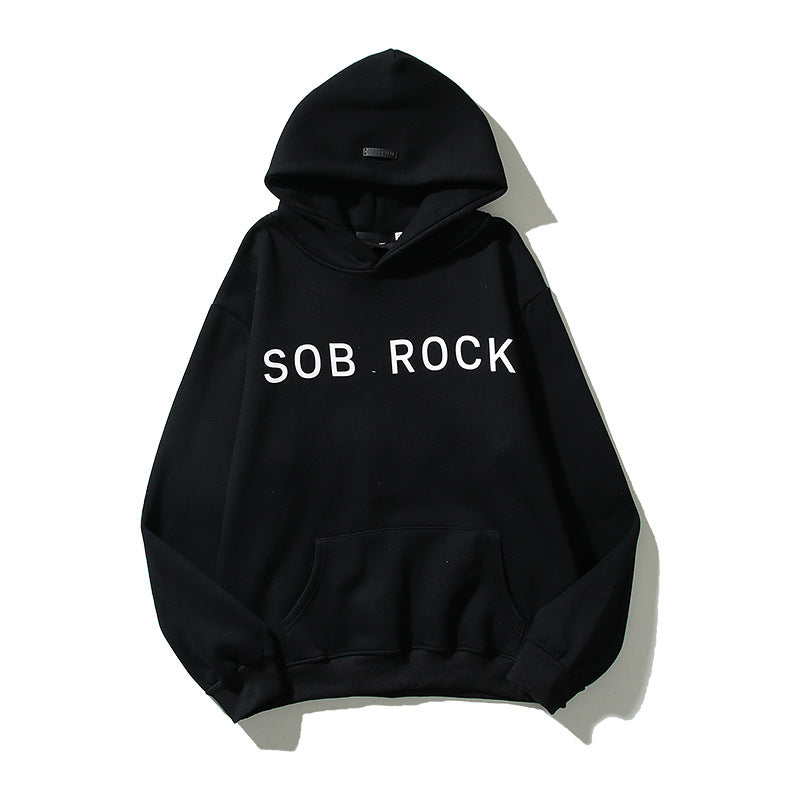 Kanye West Sunday Service Hoodie Fog Autumn And Winter Hooded Sweater Fleece-Lined