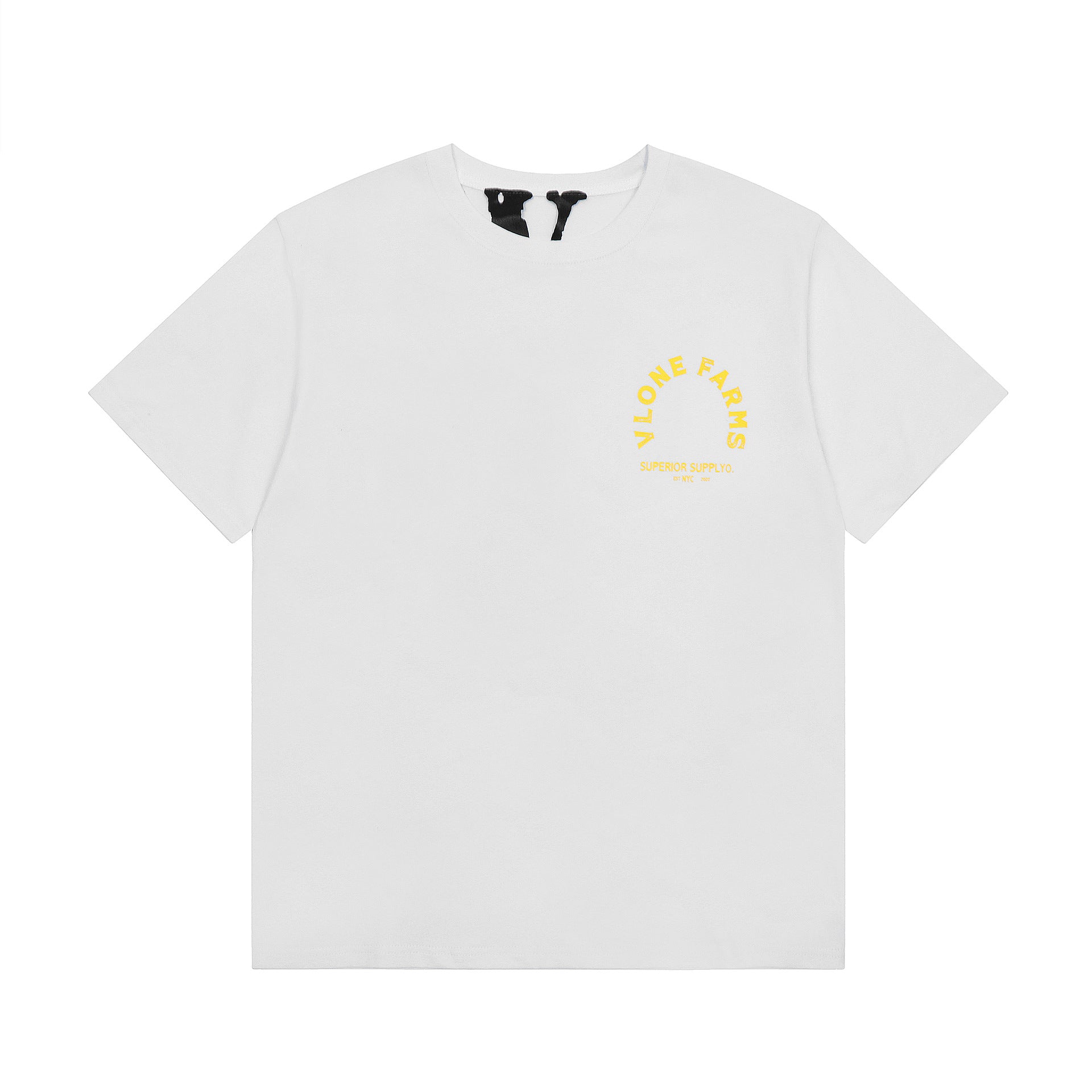 Vlone T Shirt Spring Summer Crew Neck Pullover Short Sleeve