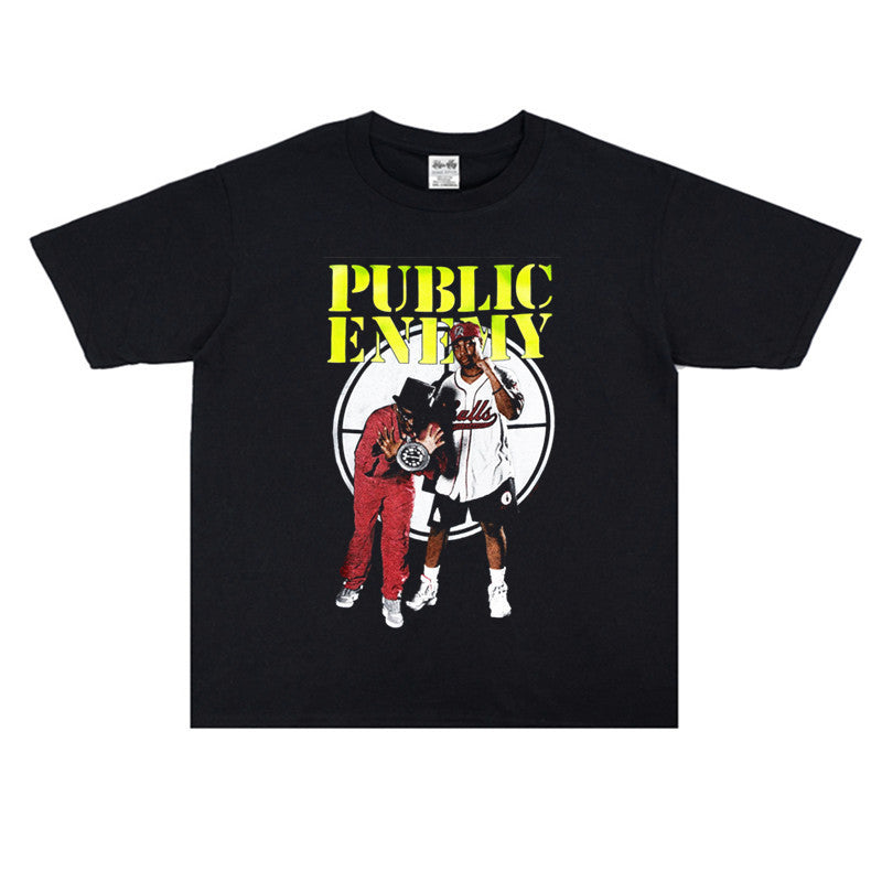 Public Enemy T Shirts Band Washed and Old