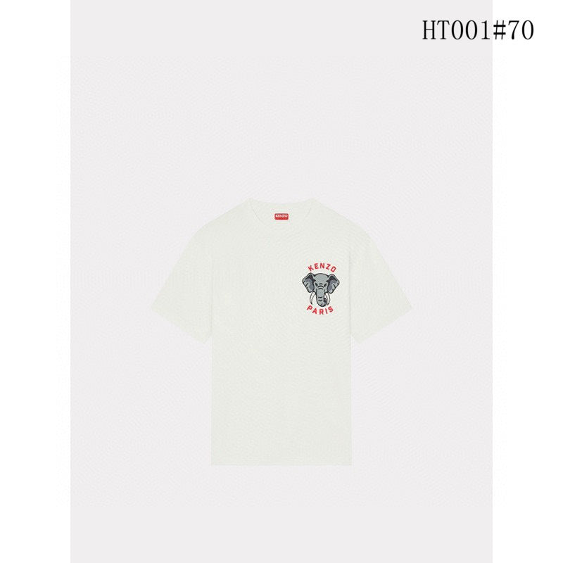 KENZO T Shirt Summer Tiger Head Casual