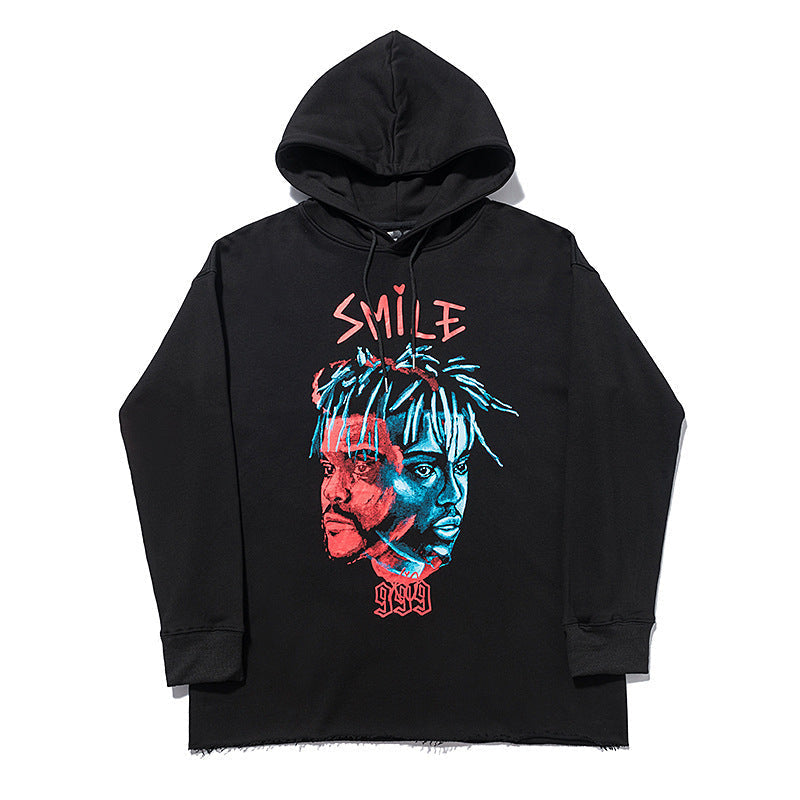 Vlone Hoodie Big V Autumn And Winter Hooded Hoodie
