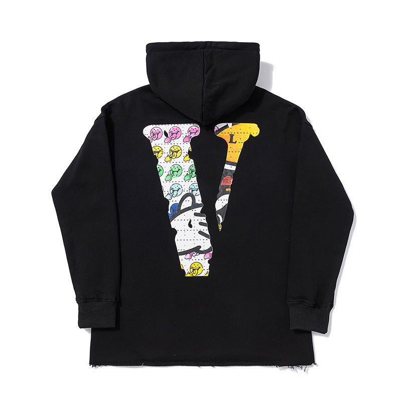 Vlone Hoodie Loose Hoodie Men'S And Women'S Hoodie