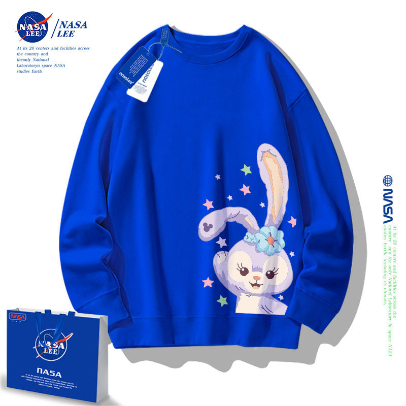 Nasa Children Hoodie Nasa Joint Name Children'S Round Neck Sweater Autumn Clothing