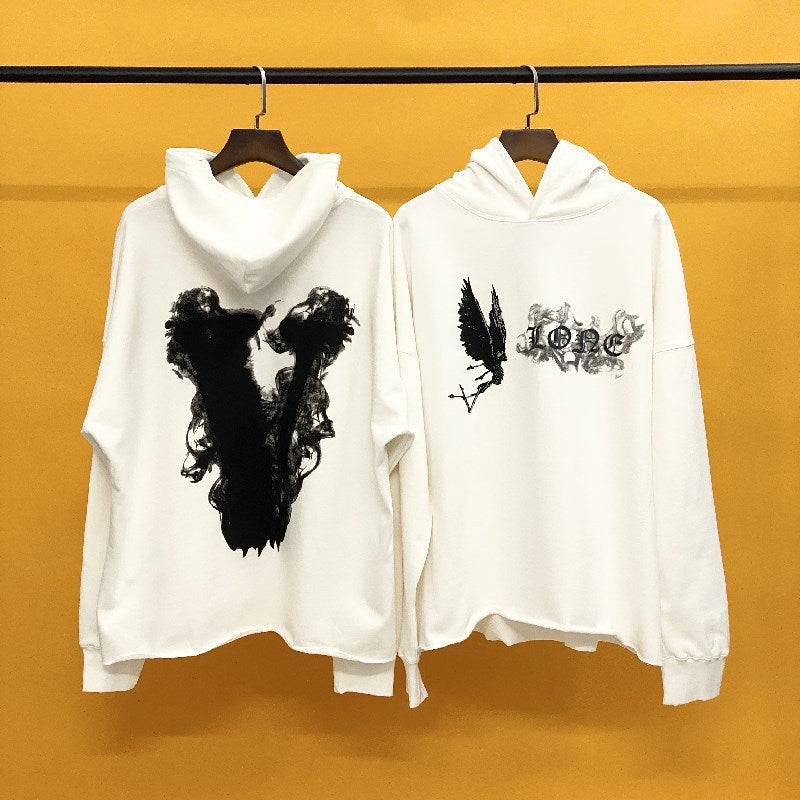 Vlone Snake Hoodie Big V Limited Men'S And Women'S Hoodie Hoodie