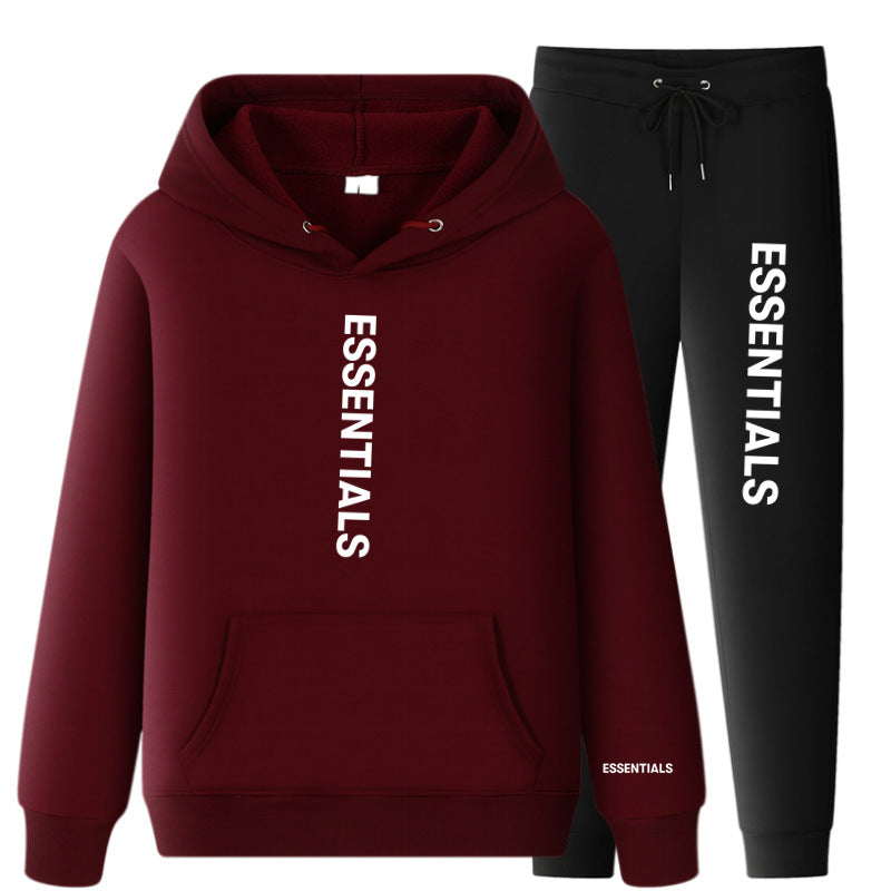 Fog Fear Of God Hoodie & Pants 2 Piece Set Sports Men Spring Loose Men