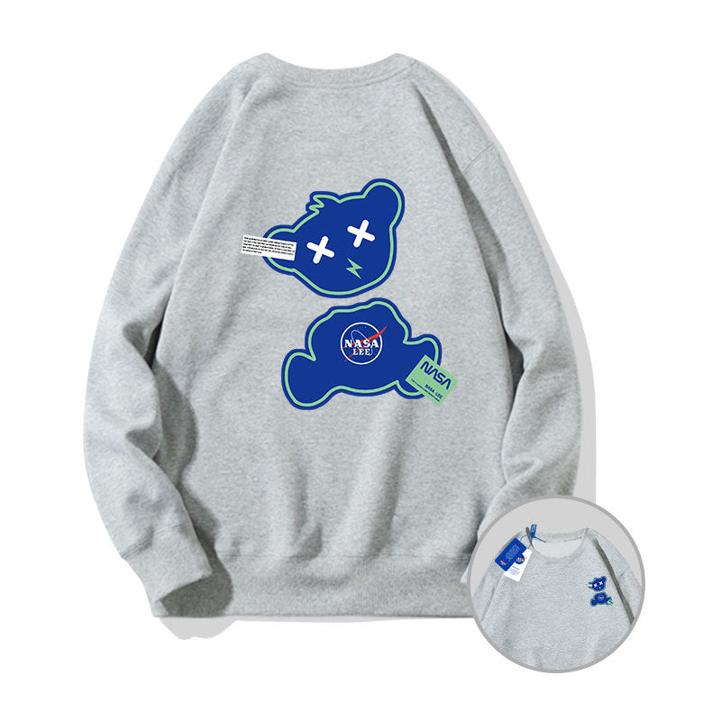 Nasa Children Hoodie Nasa Children'S Round Neck Sweater Spring And Autumn Loose