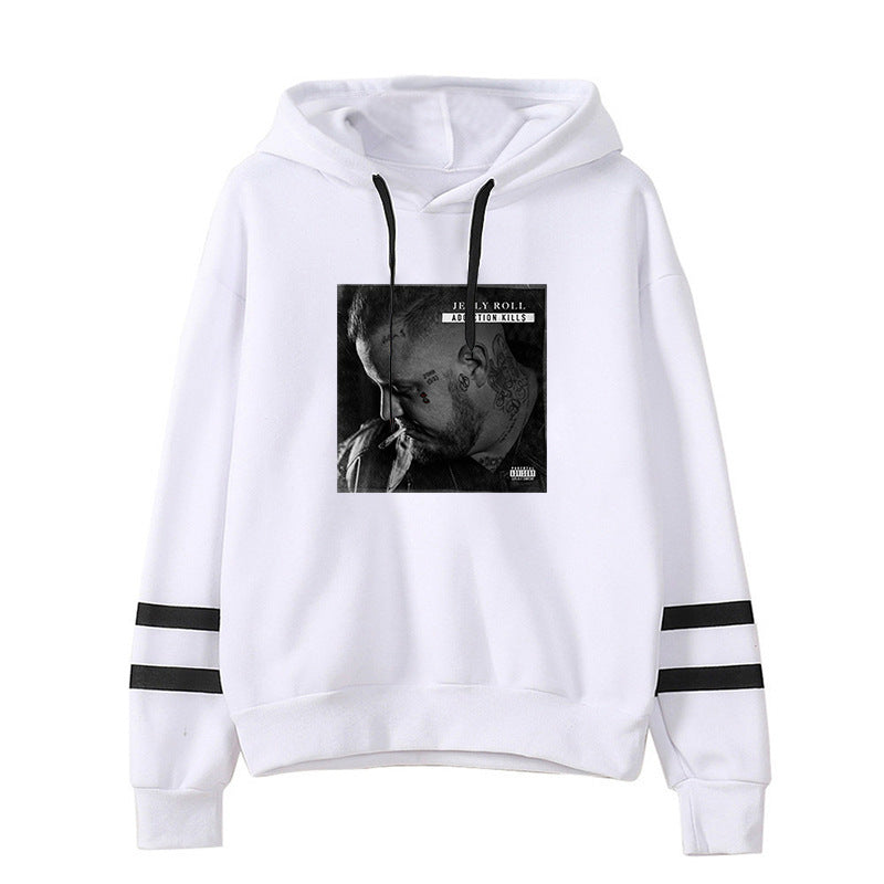 Jelly Roll Hoodie Jelly Roll Peripheral Printed Sweater