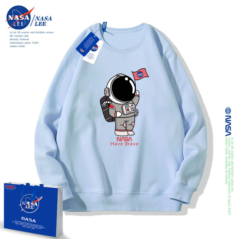 Nasa Children Hoodie Nasa Children'S Sweatshirt Suit Spring And Autumn Round Neck