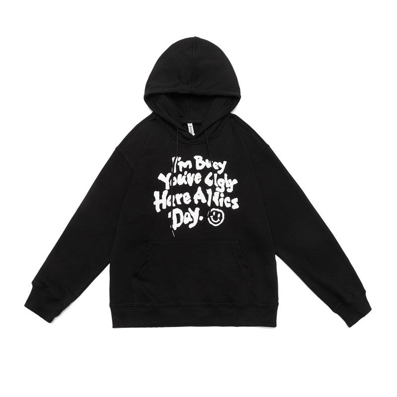 Men's Graphic Hoodies Men's Autumn Hooded Sweater Men's and Women's Casual