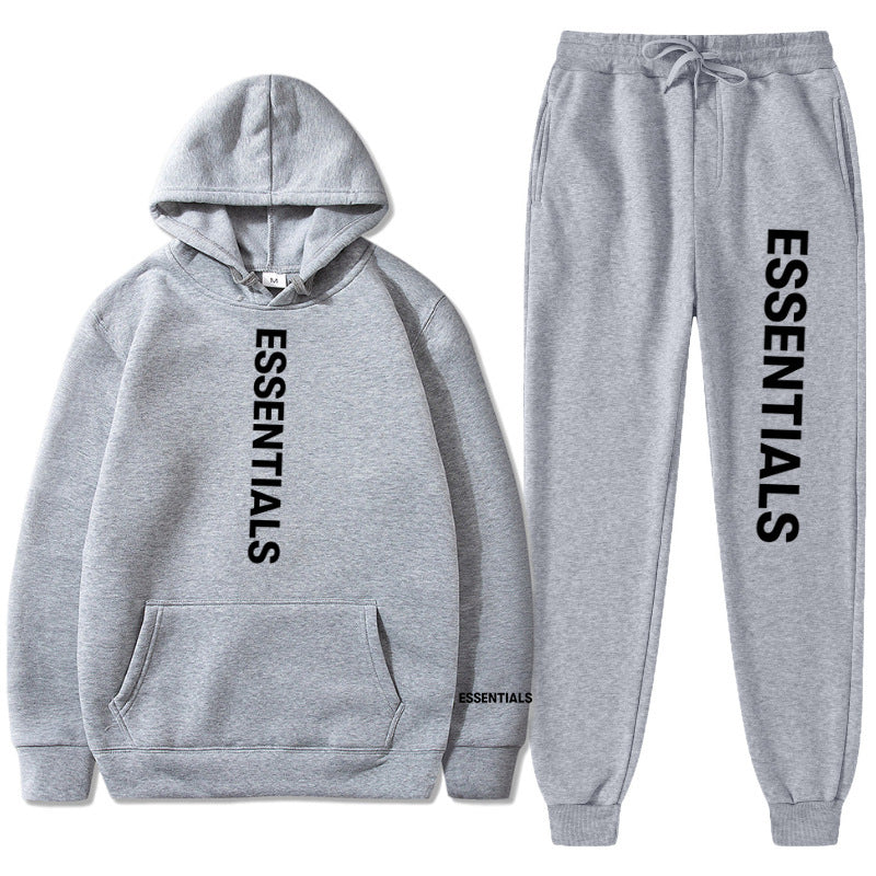 Fog Fear Of God Hoodie & Pants 2 Piece Set Men'S Women'S Pullover Hoodie Fall/Winter Sports Sets