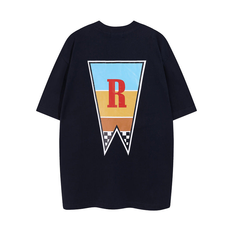 Rhude T Shirt Junior Letter Arrow R Label Short Sleeve T-Shirt