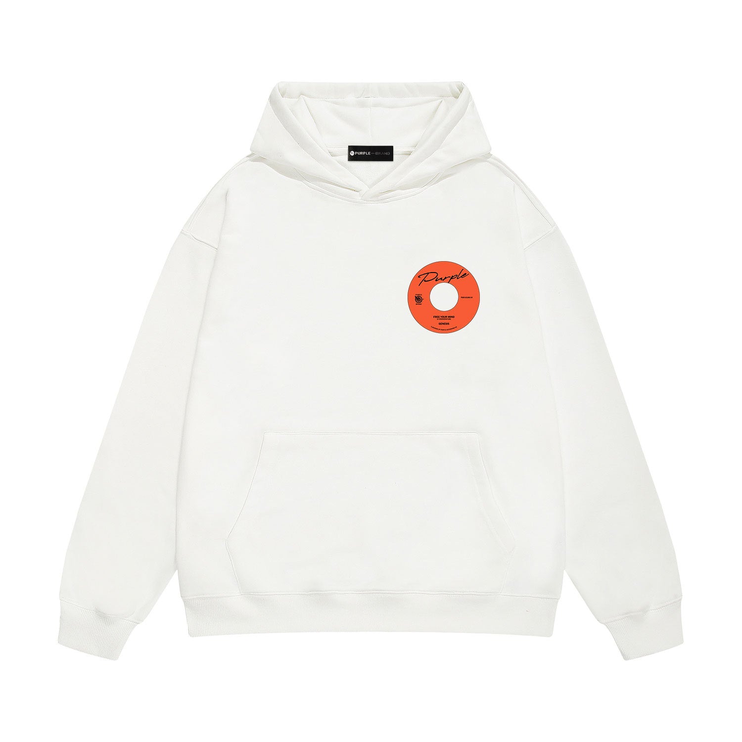 Purple Brand Hoodie Fashion Loose Hooded Sweater