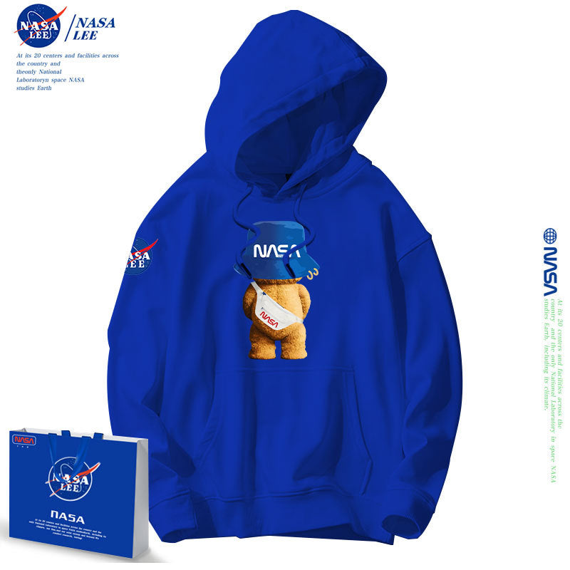 NASA Children Hoodie NASA Children's Hooded Sweatshirt Baggy Coat