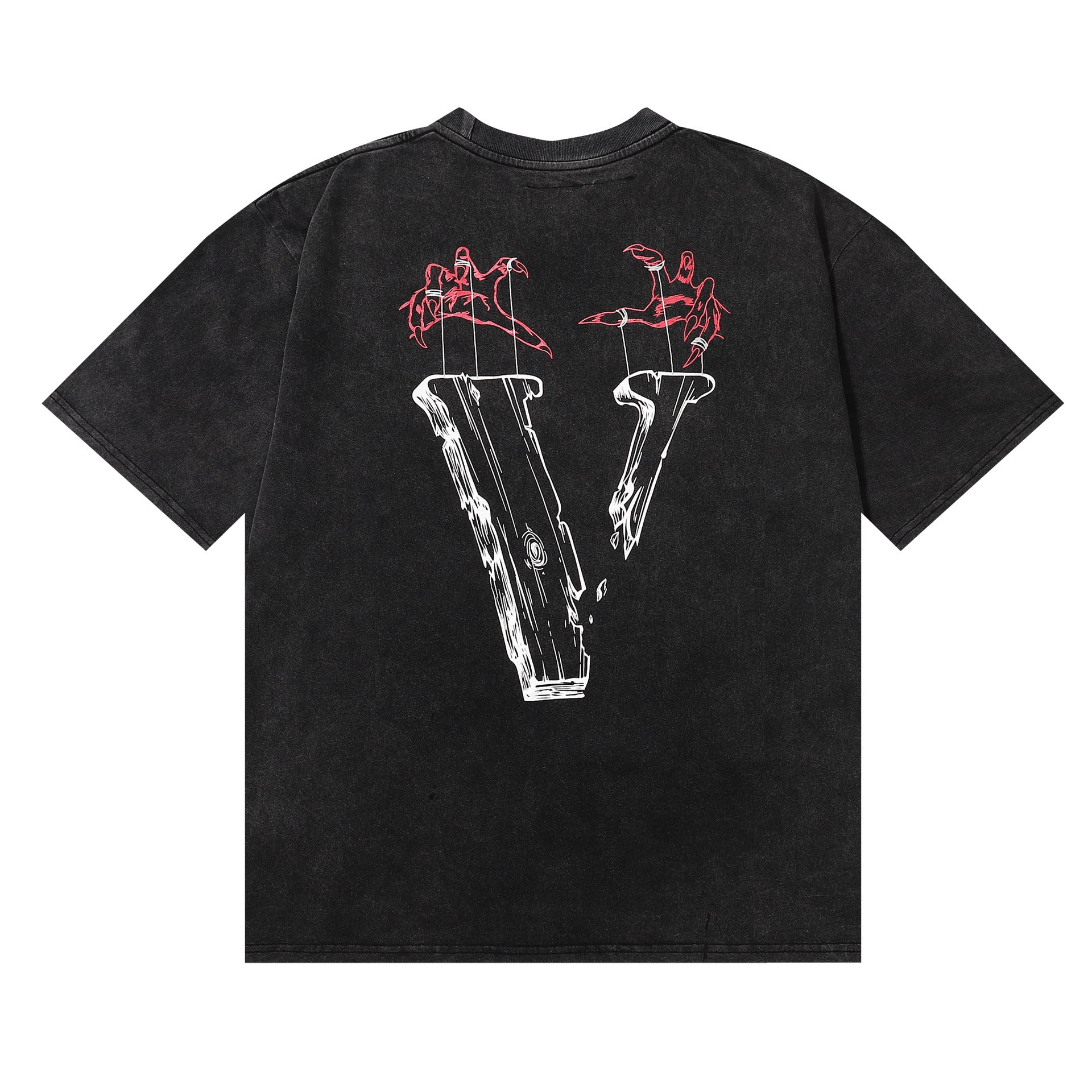 Vlone T Shirt Spring Summer Crew Neck Pullover Short Sleeve