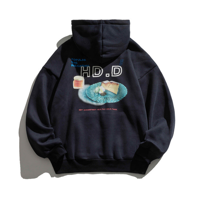 Men's Graphic Hoodies Men's Autumn Printed Hoodie Men's Loose