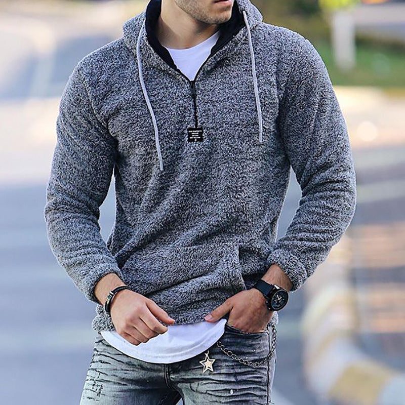 Baja Hoodie Loose Lapel Sweatshirt