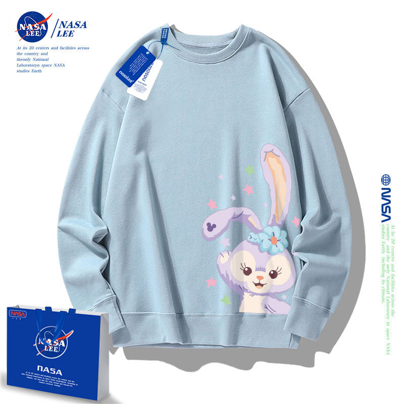 Nasa Children Hoodie Nasa Joint Name Children'S Round Neck Sweater Autumn Clothing