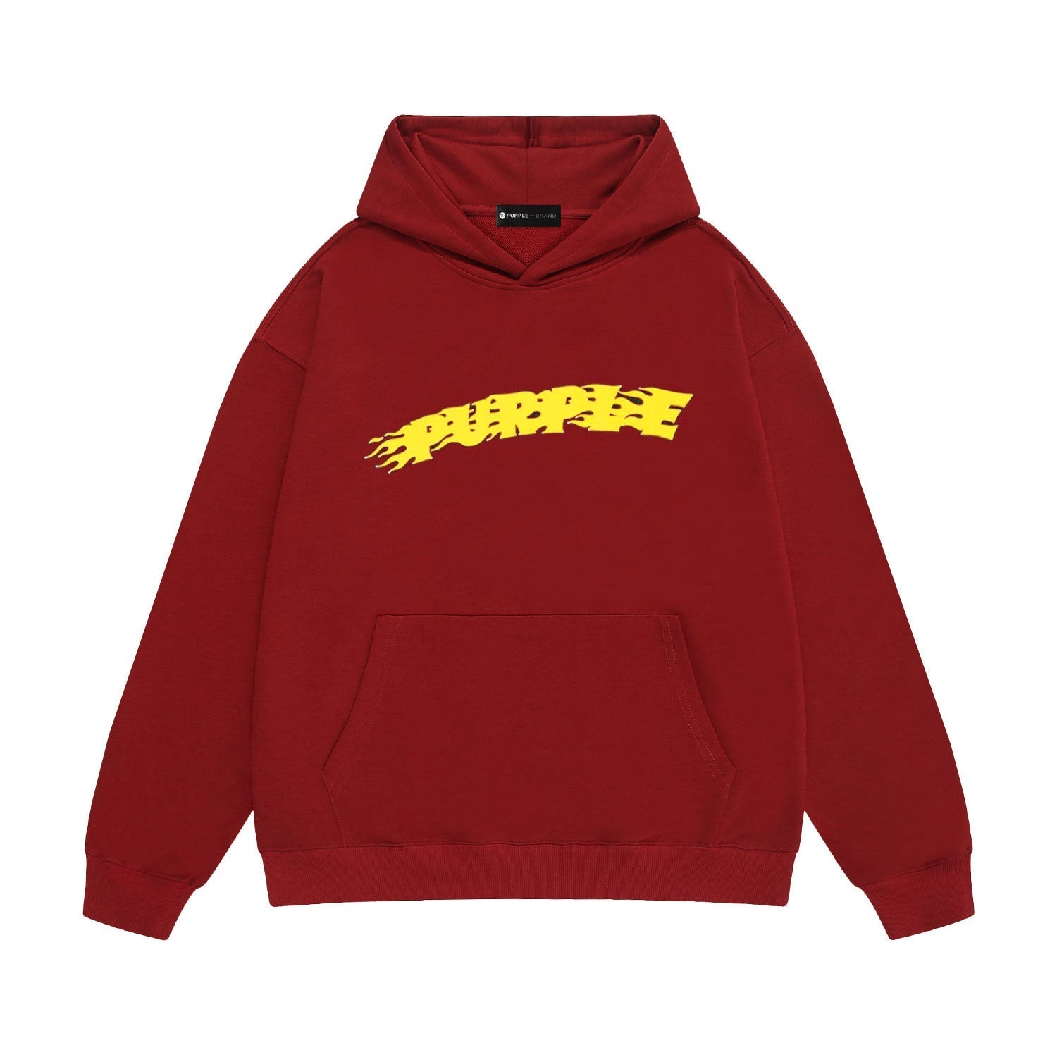 Purple Brand Hoodie Fashion Loose Hooded Sweater