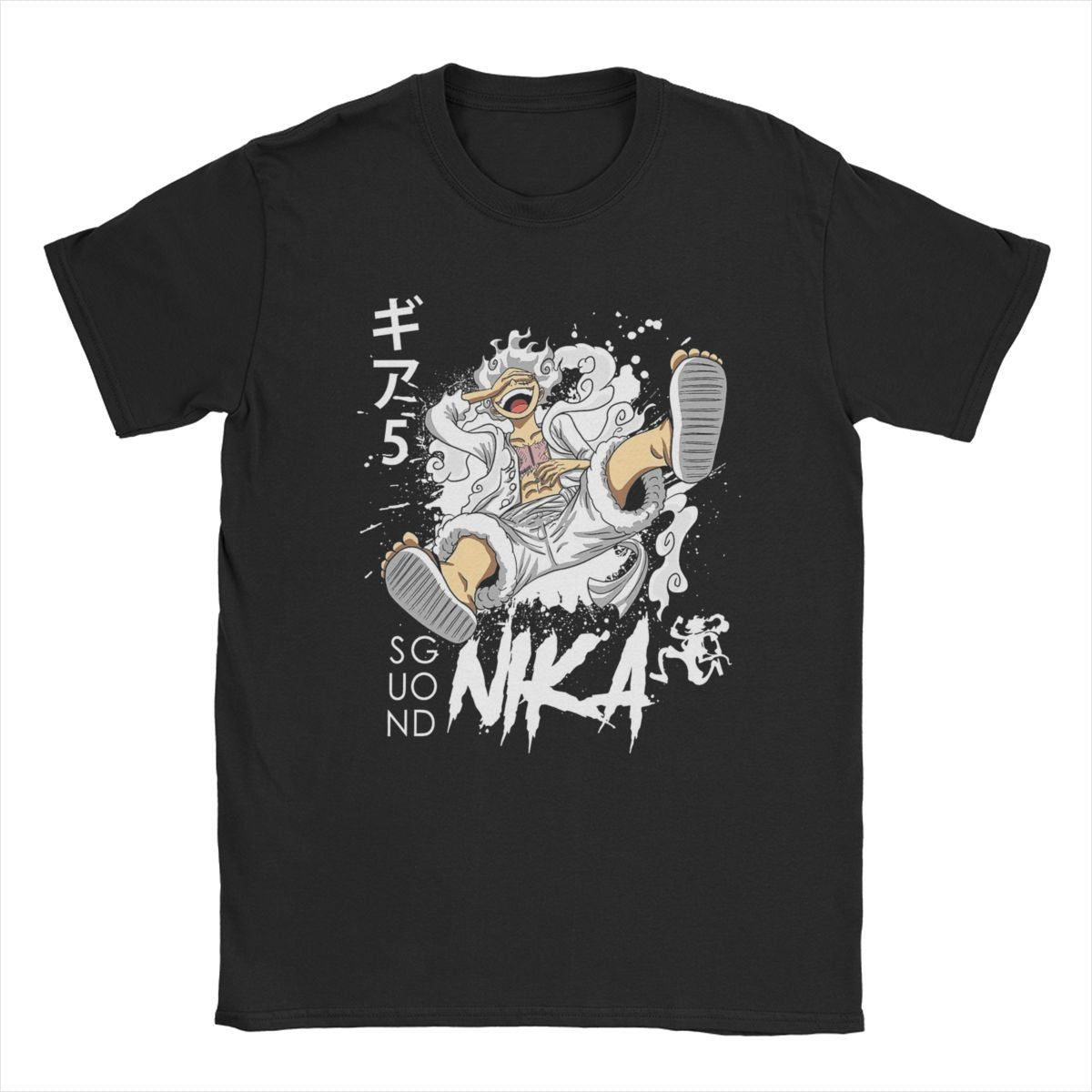 Men LUFFYS FLAG Ones Anime Pieces T Shirt  Cotton Clothing