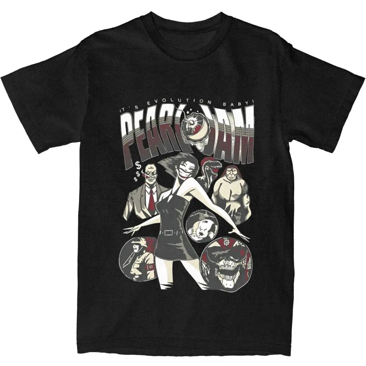 Cool Pearled Jams T Shirt Do The Evolution Hip Hop T-Shirts