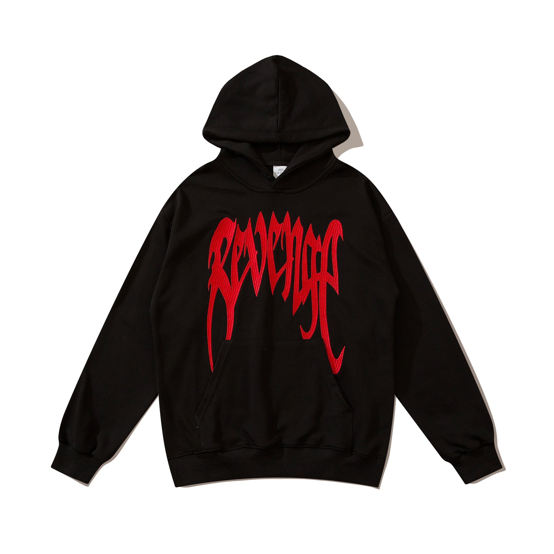 Revenge Hoodie Logo Embroidered Hoodie