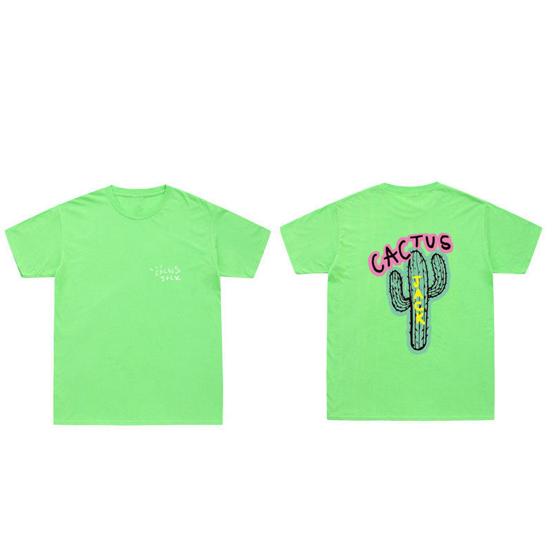 Summer New Cactus Jack T shirt Men Women High Quality Top