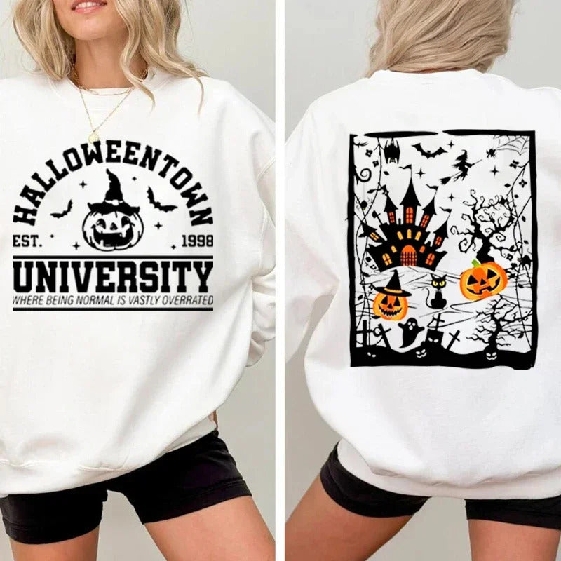 Vintage Halloweentown Est 1998 Sweatshirt Double Hoodies