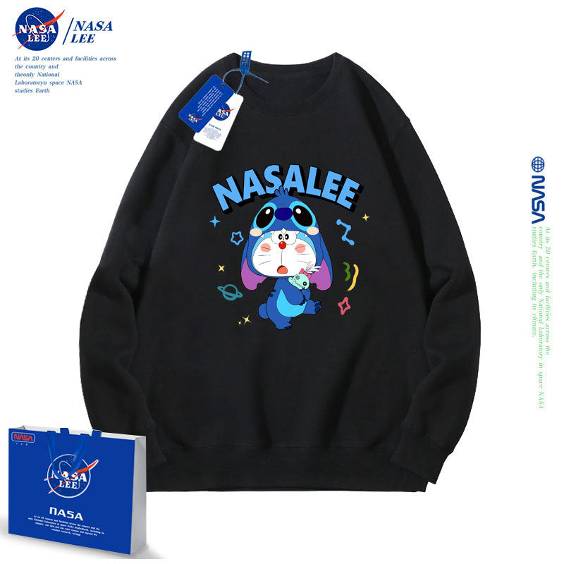 Nasa Children Hoodie Nasa Sweater Children'S Autumn Loose Round Neck