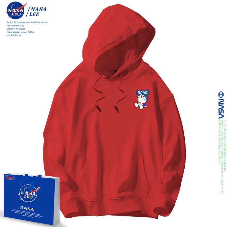 NASA Children Hoodie Children's Spring and Autumn Hooded Sweater Loose